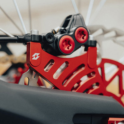 Talaria Full-E Charged Hintere Bremssattelhalterung für Talaria / Light Bee / Pro SS – 250 mm Oversize-Bremsscheibe