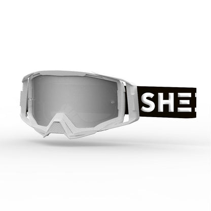 SHEESH 80's Hurricane Goggle Powderwhite