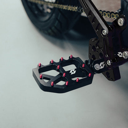 Talaria Full-E Charged Schwarzes Fußrasten-Set für Light Bee / Talaria / Pro SS