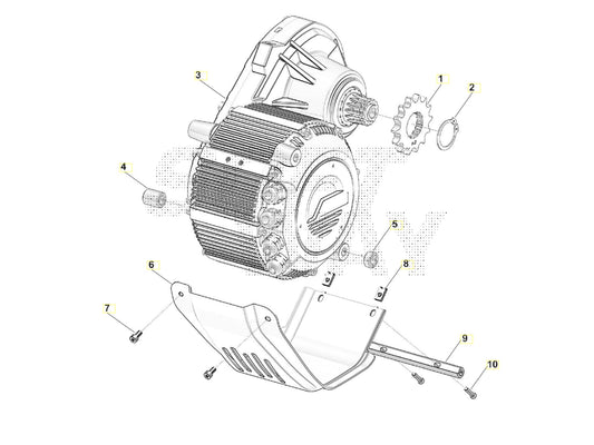 SWM BINSEN Motor Ersatzteile