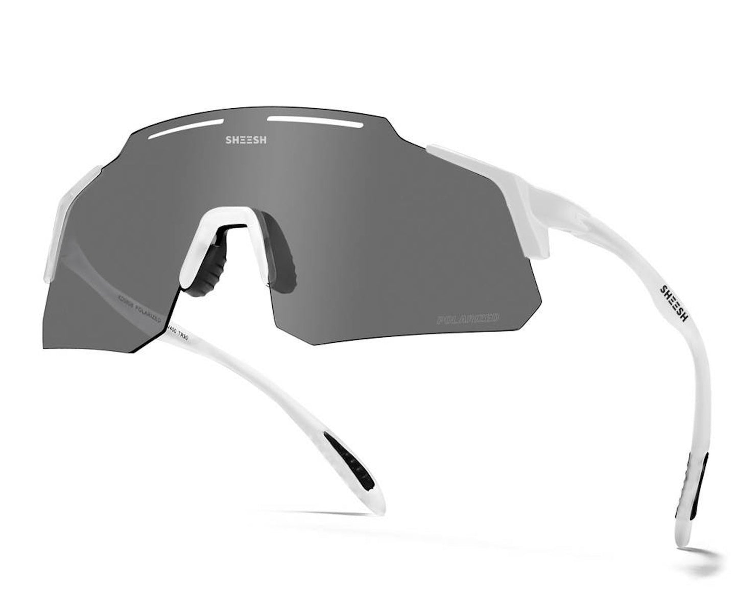 SHEESH 80's Sunnyside 1.0 Sunnglasses Powderwhite