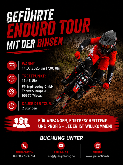 14.07.26 I Geführte E-Bike Touren bei FP Engineering in Wiesau
