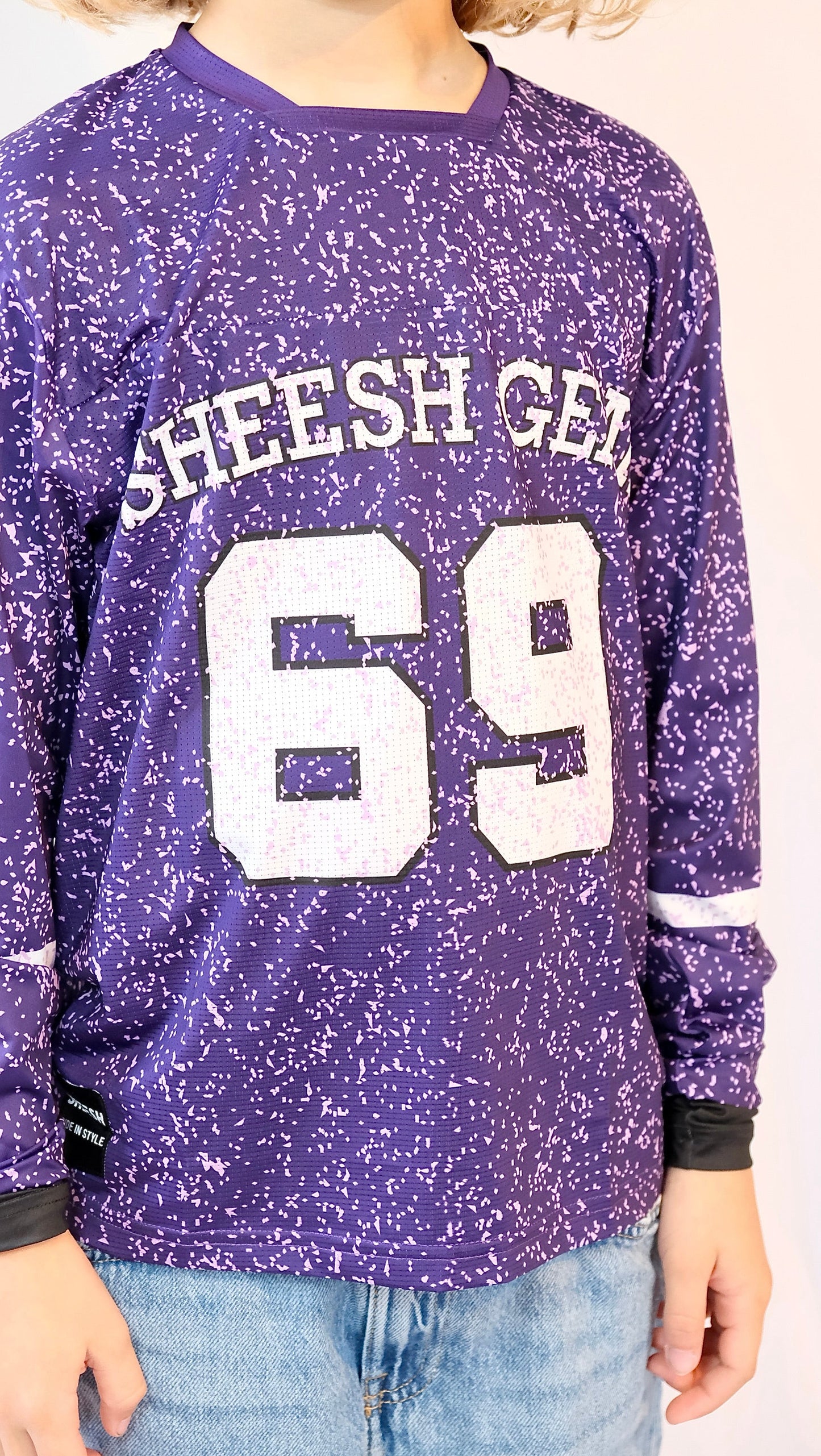 SHEESH KIDS 69er Partylaps Jersey PurpleHaze