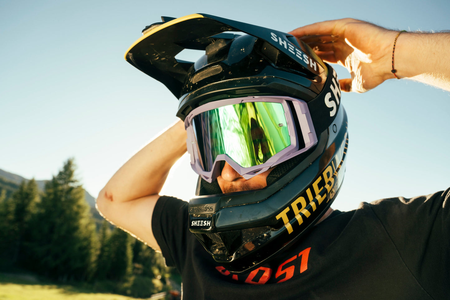 SHEESH 80's Hurricane Goggle Plumviolet