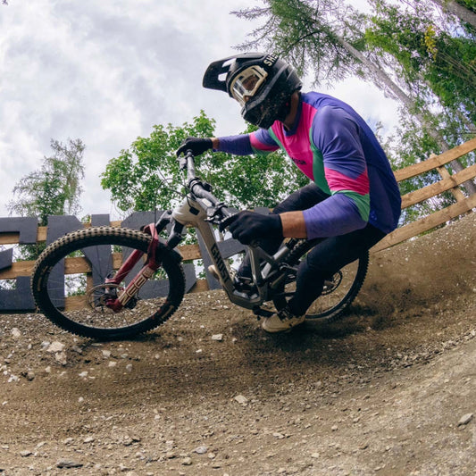 SHEESH 80's Partylaps Jersey Plumviolet