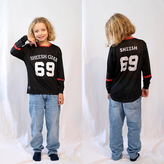 SHEESH KIDS 69er Partylaps Jersey CherryFlare