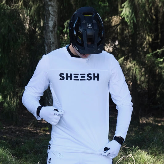 SHEESH 80's Partylaps Jersey Powderwhite