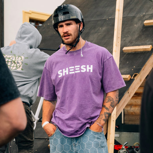 SHEESH FADE T-SHIRT Violet