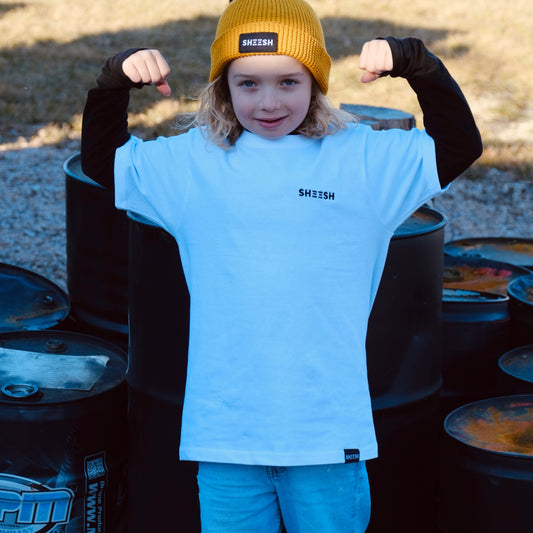 SHEESH KIDS T-Shirt Limited Edition Powderwhite