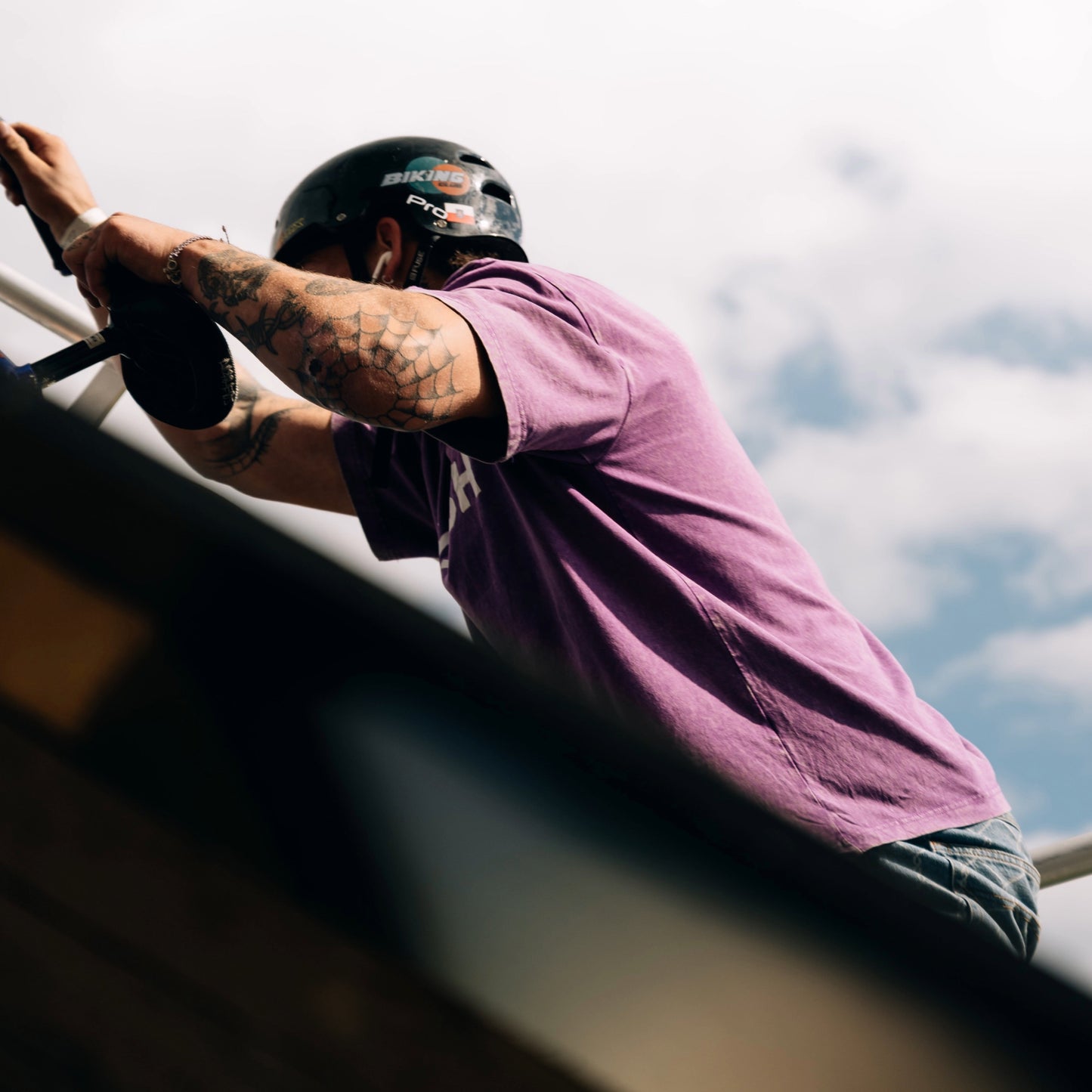 SHEESH FADE T-SHIRT Violet