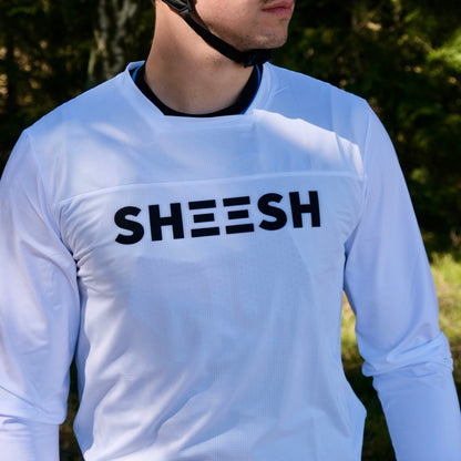 SHEESH 80's Partylaps Jersey Powderwhite