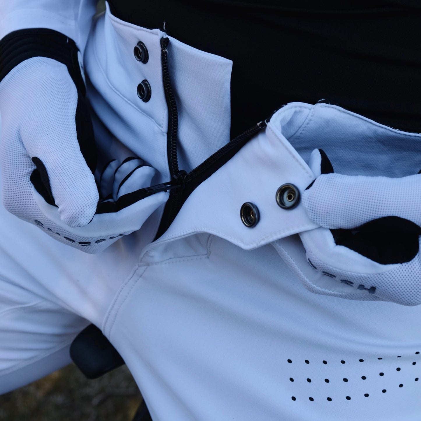 SHEESH 80's Partylaps Pants Powderwhite