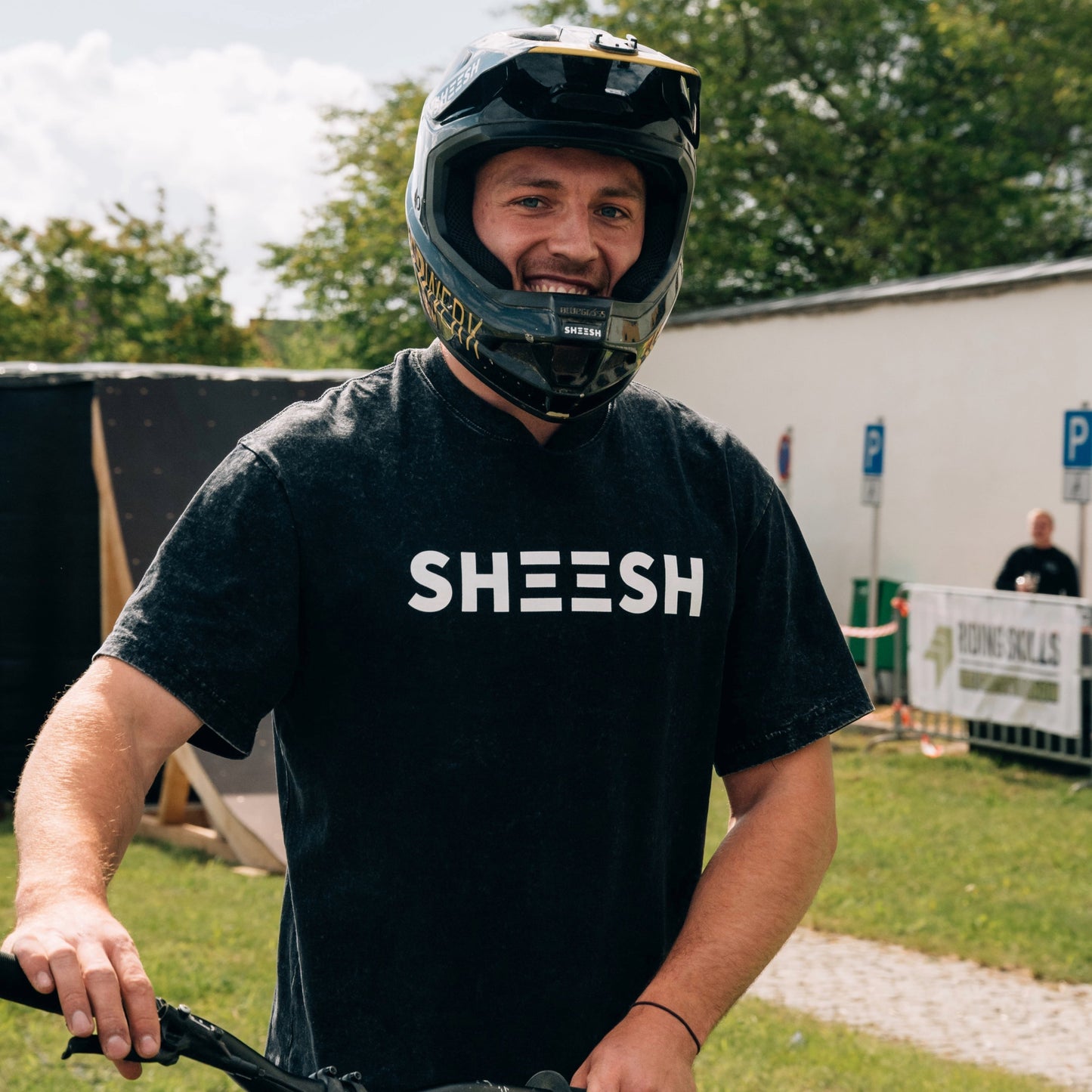 SHEESH FADE T-SHIRT Black