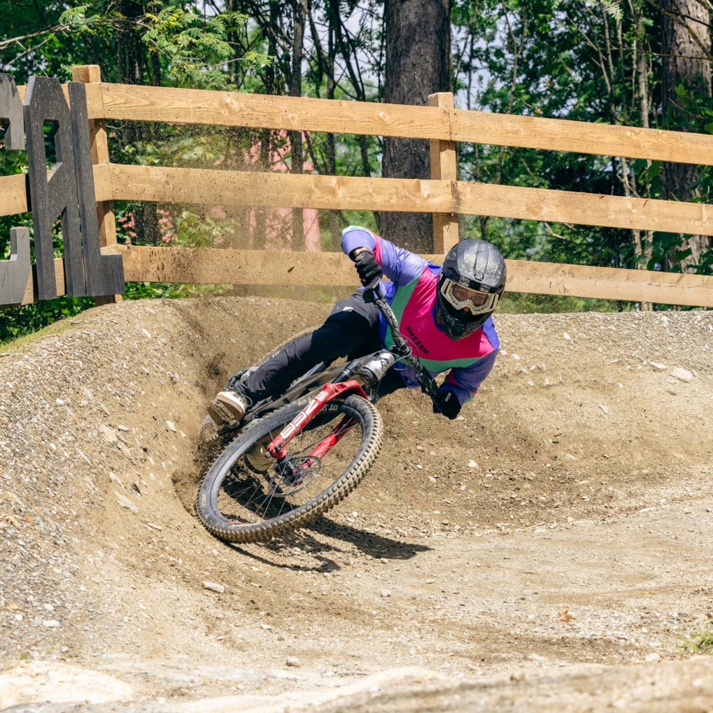 SHEESH 80's Partylaps Jersey Plumviolet