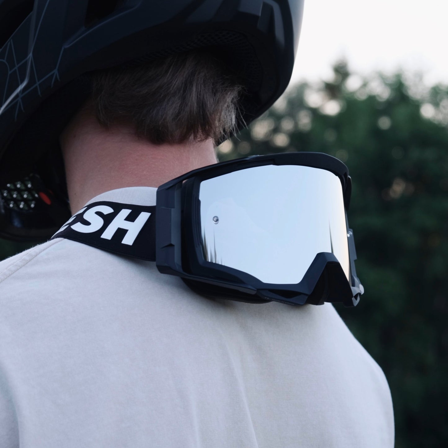 SHEESH 80's Hurricane Goggle Midnightsteel