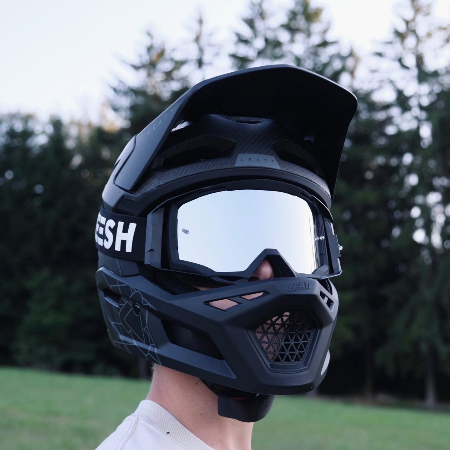 SHEESH 80's Hurricane Goggle Midnightsteel