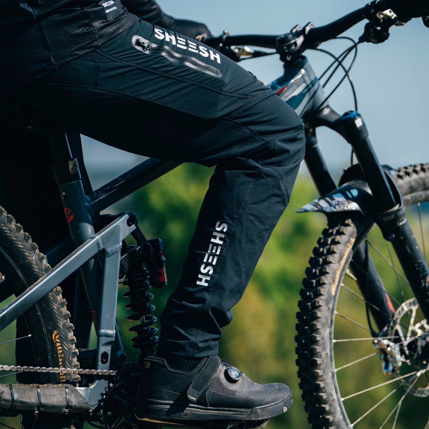 SHEESH 80's Partylaps Pants Blackbeuty