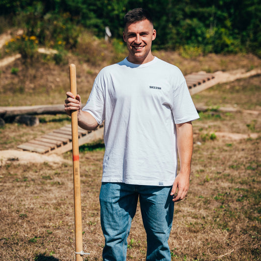 SHEESH T-Shirt Limited Edition Powderwhite