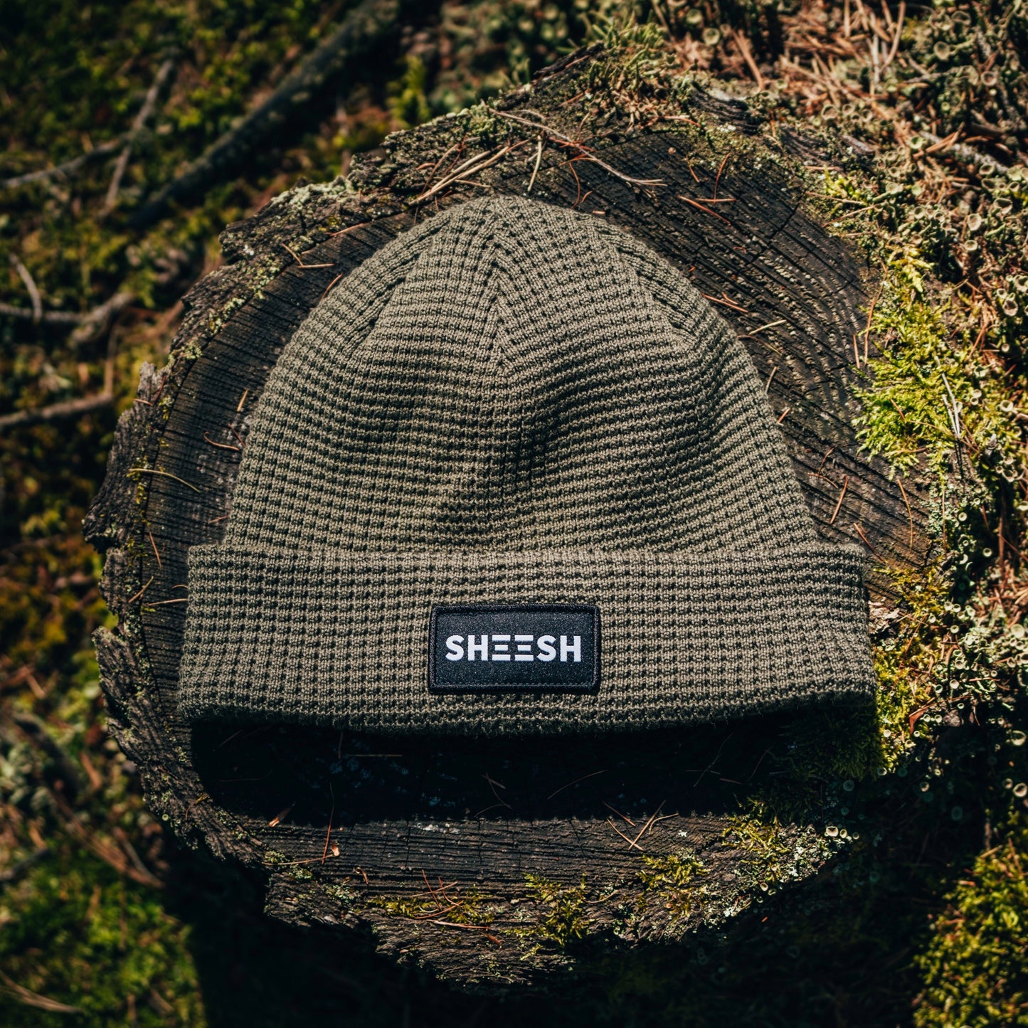 SHEESH Beanie Limited Edition Olivegreen
