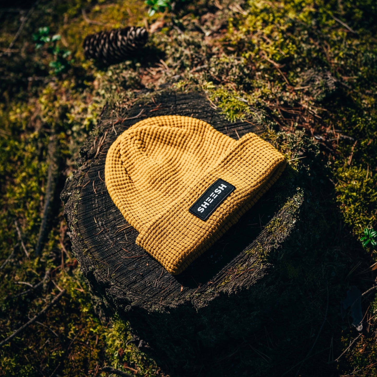 SHEESH Beanie Limited Edition Mustardyellow