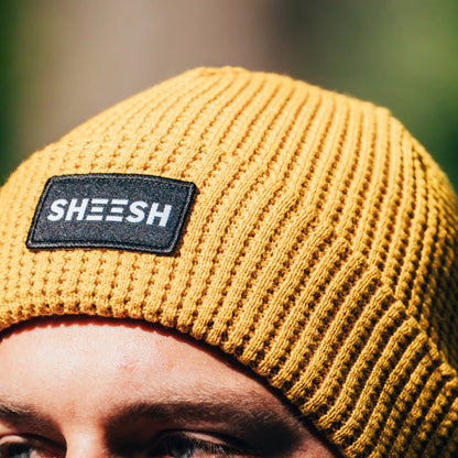 SHEESH Beanie Limited Edition Mustardyellow