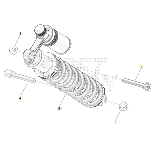 SWM BINSEN Dämpfer Ersatzteile