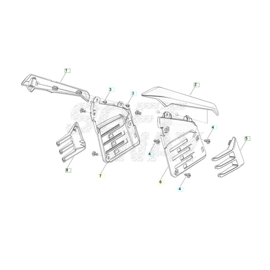 SWM BINSEN Seitenteile Links und Rechts Ersatzteile